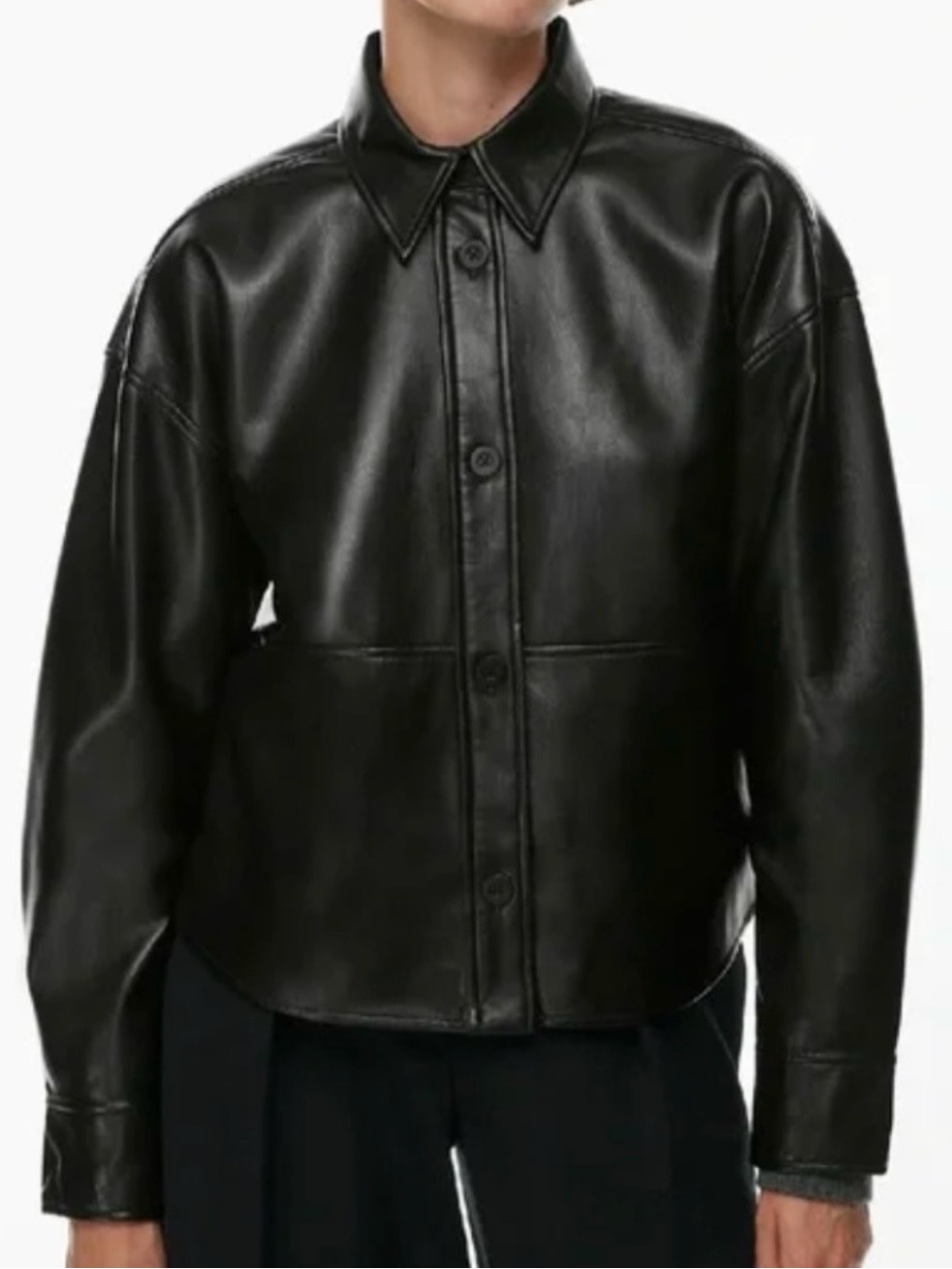 Aritzia Babaton Leather Jacket - Size L